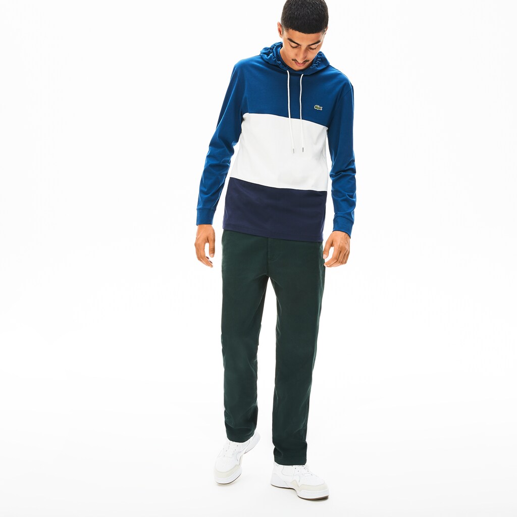 Men's Color Block Long Sleeved Sweatshirt / Lacoste