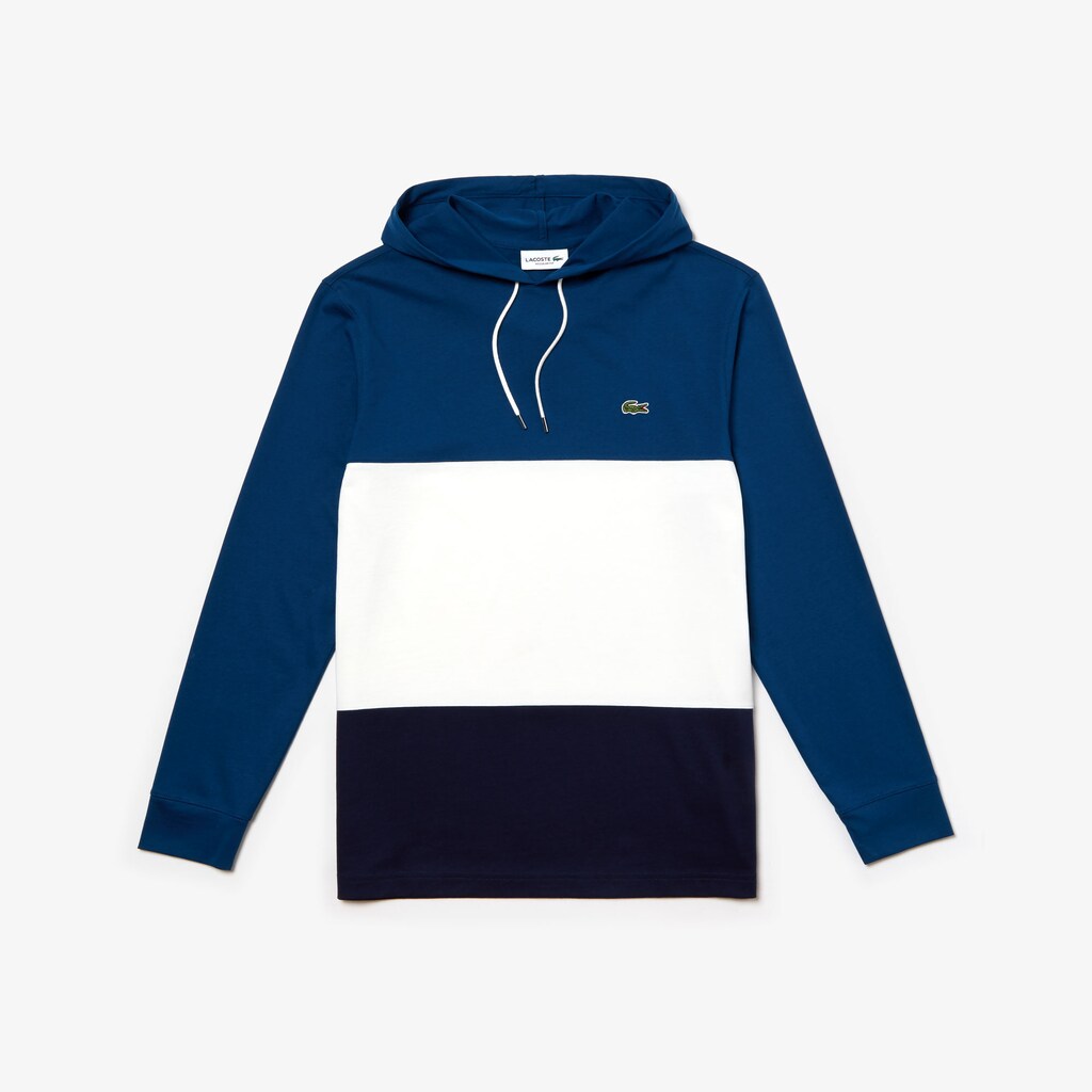 Men's Color Block Long Sleeved Sweatshirt / Lacoste