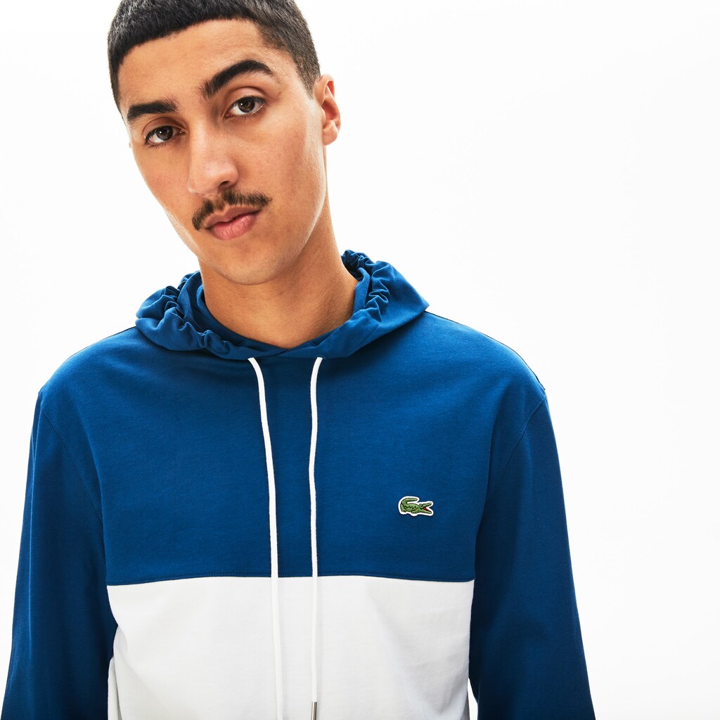 Men's Color Block Long Sleeved Sweatshirt / Lacoste