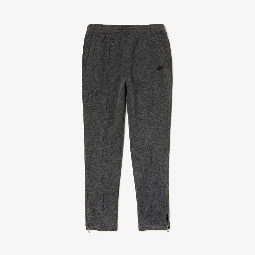 Men's Cotton And Wool Blend Fleece Sweatpants / Lacoste