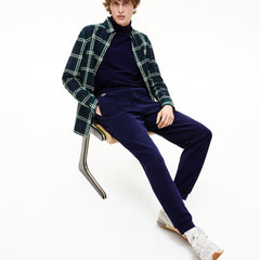 Men's Elasticized Waistband Piqué Fleece Sweatpants / Lacoste