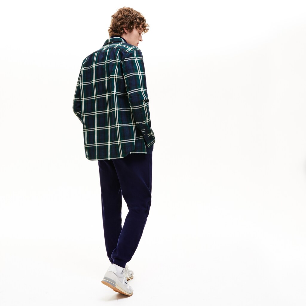 Men's Elasticized Waistband Piqué Fleece Sweatpants / Lacoste
