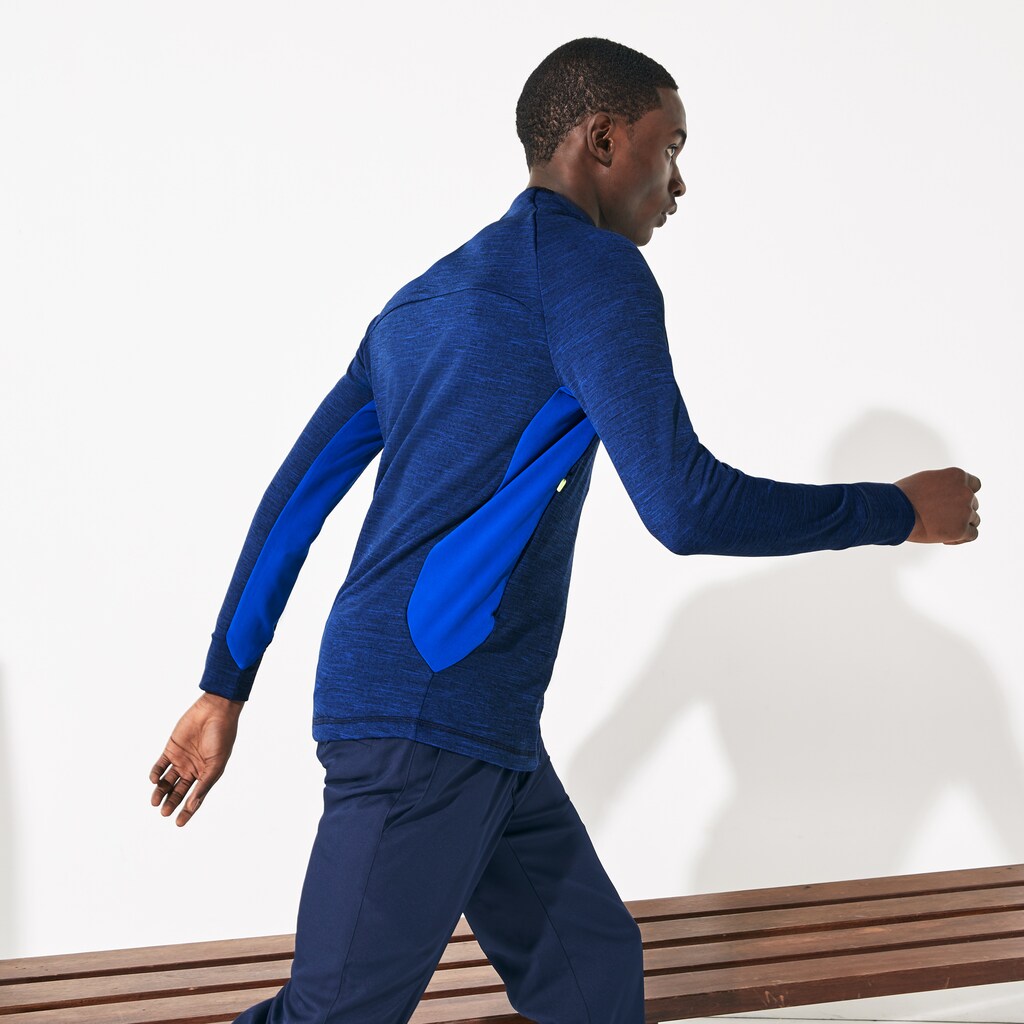Men's SPORT Breathable UV Protection Zip Sweatshirt / Lacoste