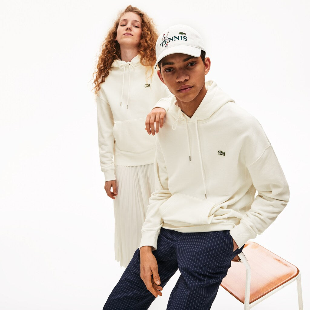 Unisex LIVE Kangaroo Pocket Hooded Sweatshirt / Lacoste