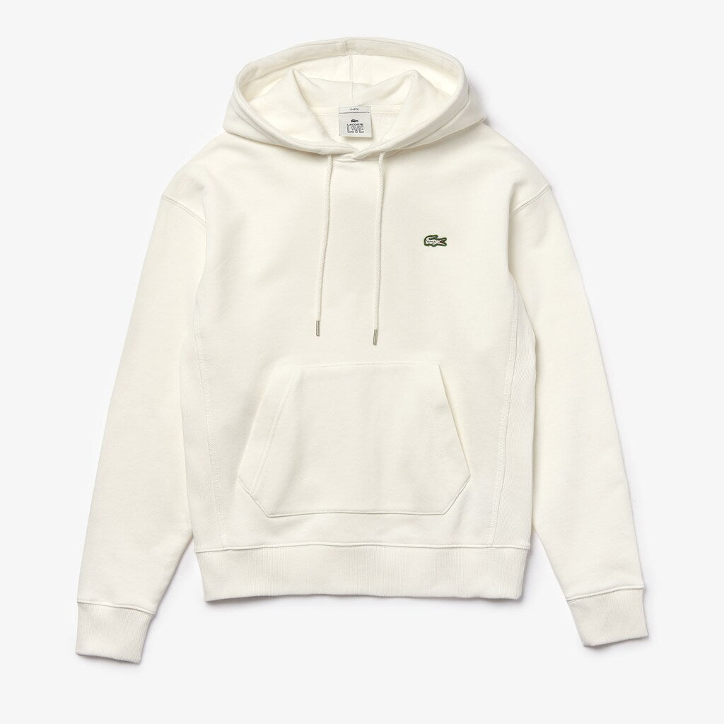Unisex LIVE Kangaroo Pocket Hooded Sweatshirt / Lacoste