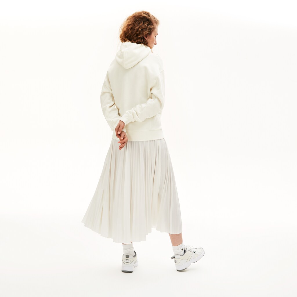 Unisex LIVE Kangaroo Pocket Hooded Sweatshirt / Lacoste