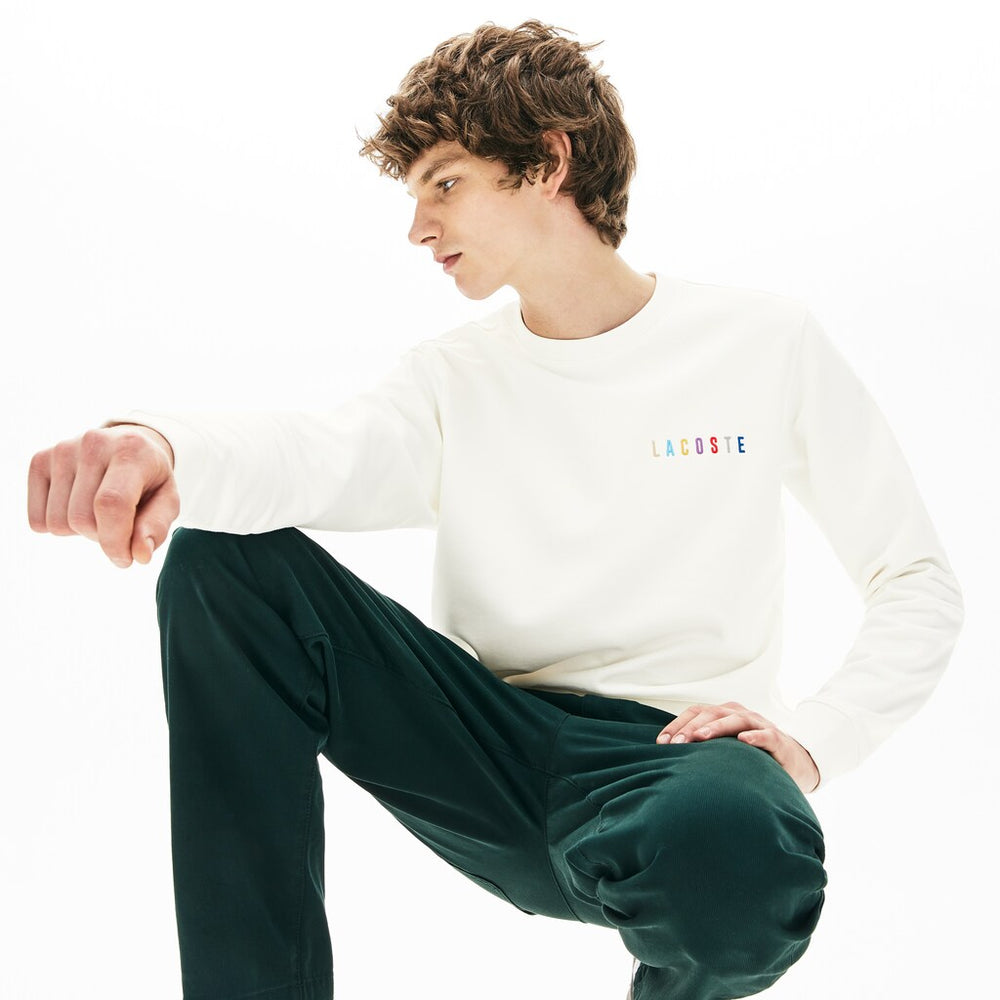Men's Multicolor Logo Fleece Sweatshirt / Lacoste