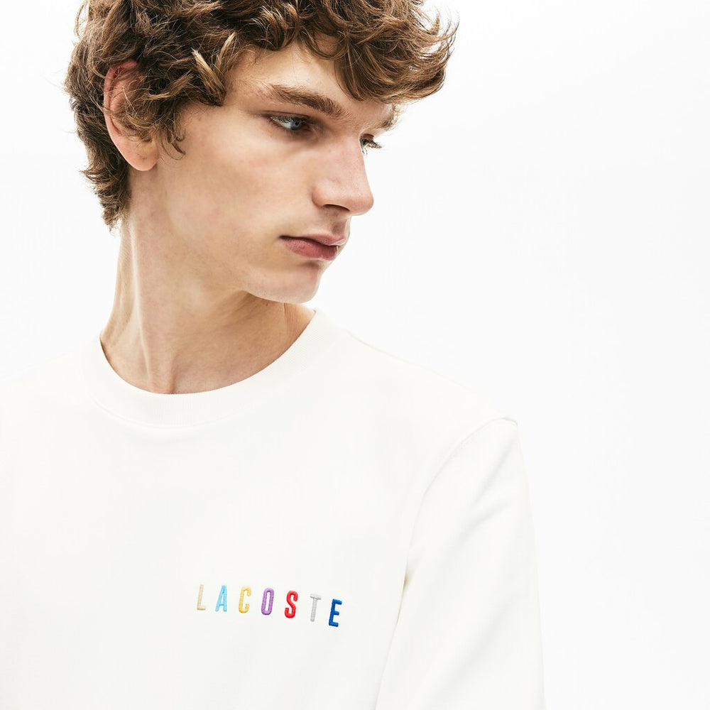 Men's Multicolor Logo Fleece Sweatshirt / Lacoste