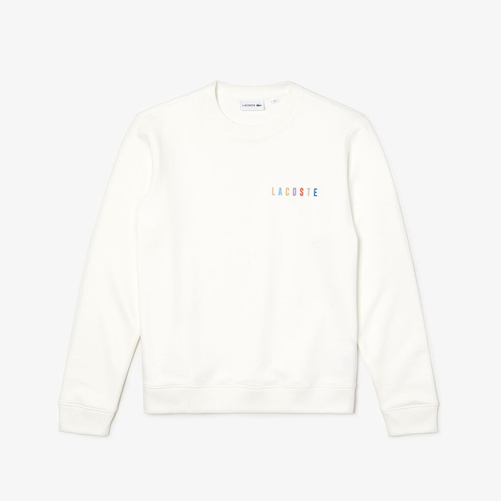 Men's Multicolor Logo Fleece Sweatshirt / Lacoste