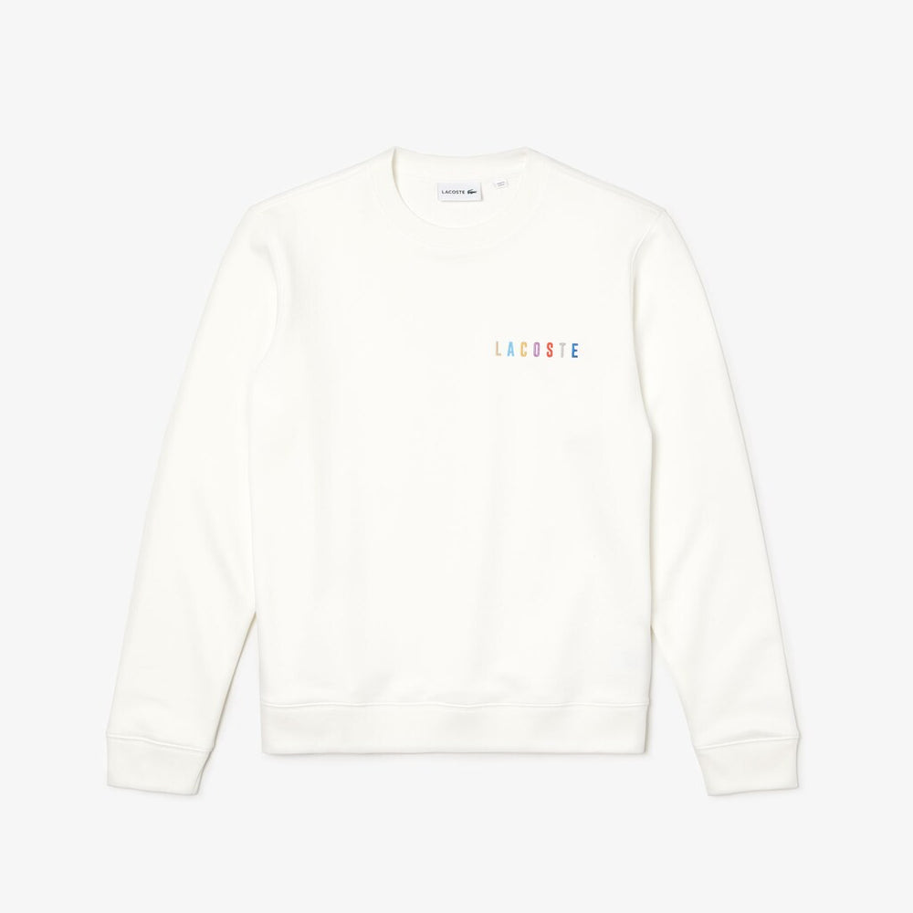 Men's Multicolor Logo Fleece Sweatshirt / Lacoste
