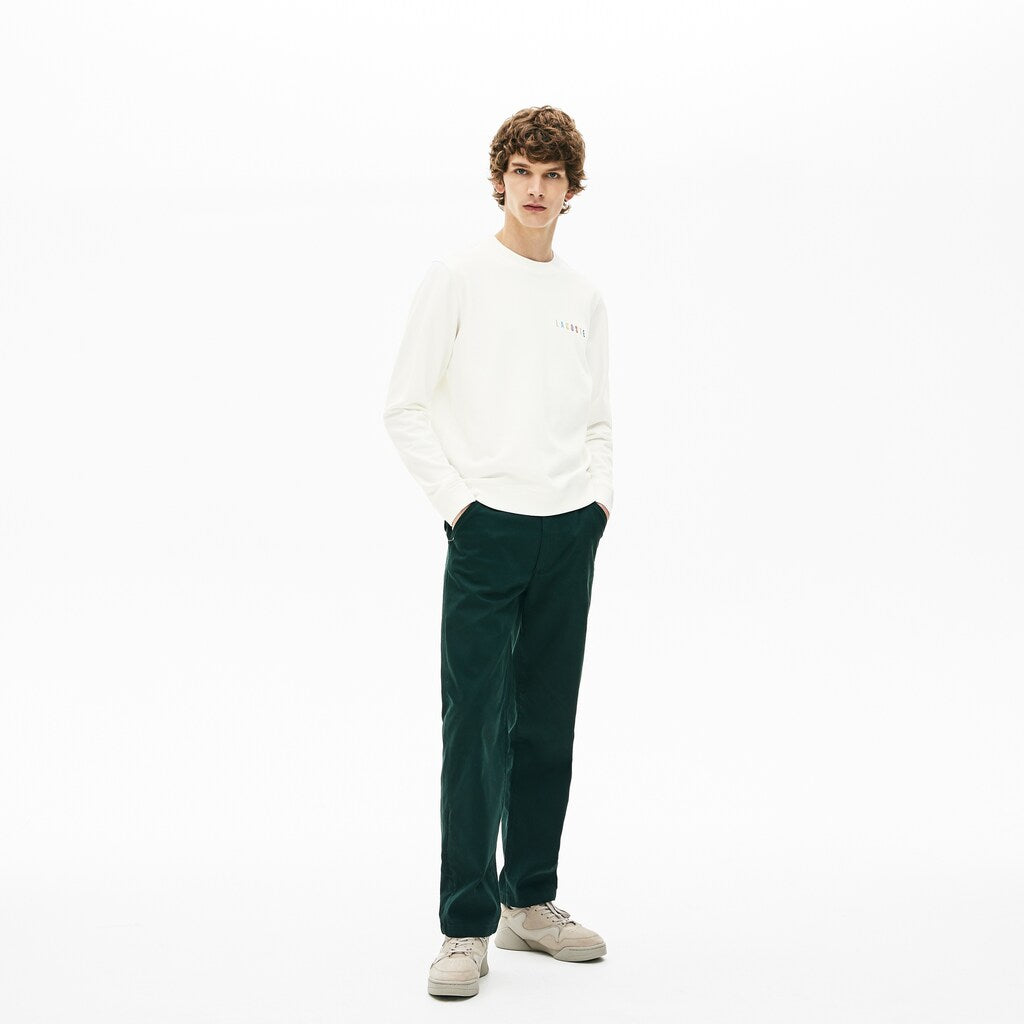 Men's Multicolor Logo Fleece Sweatshirt / Lacoste