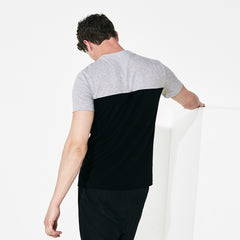 Men's SPORT Color-Blocked Cotton T-Shirt / Lacoste