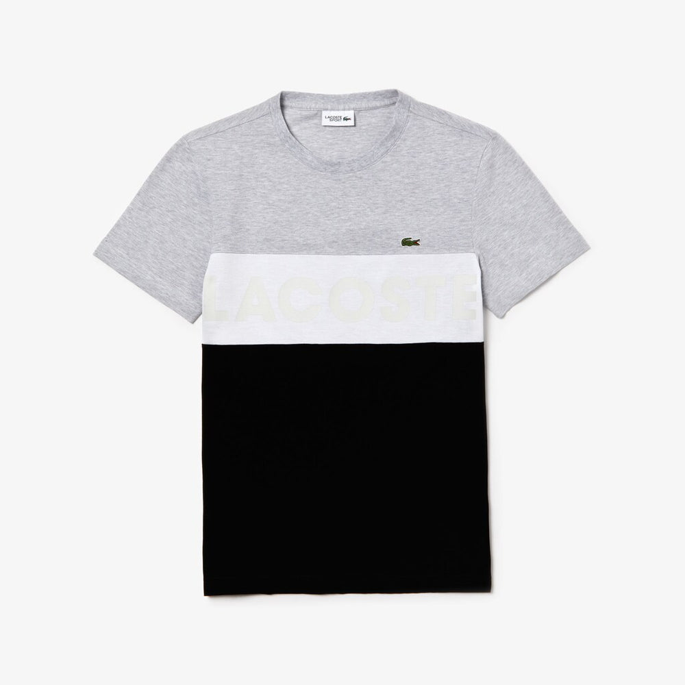 Men's SPORT Color-Blocked Cotton T-Shirt / Lacoste