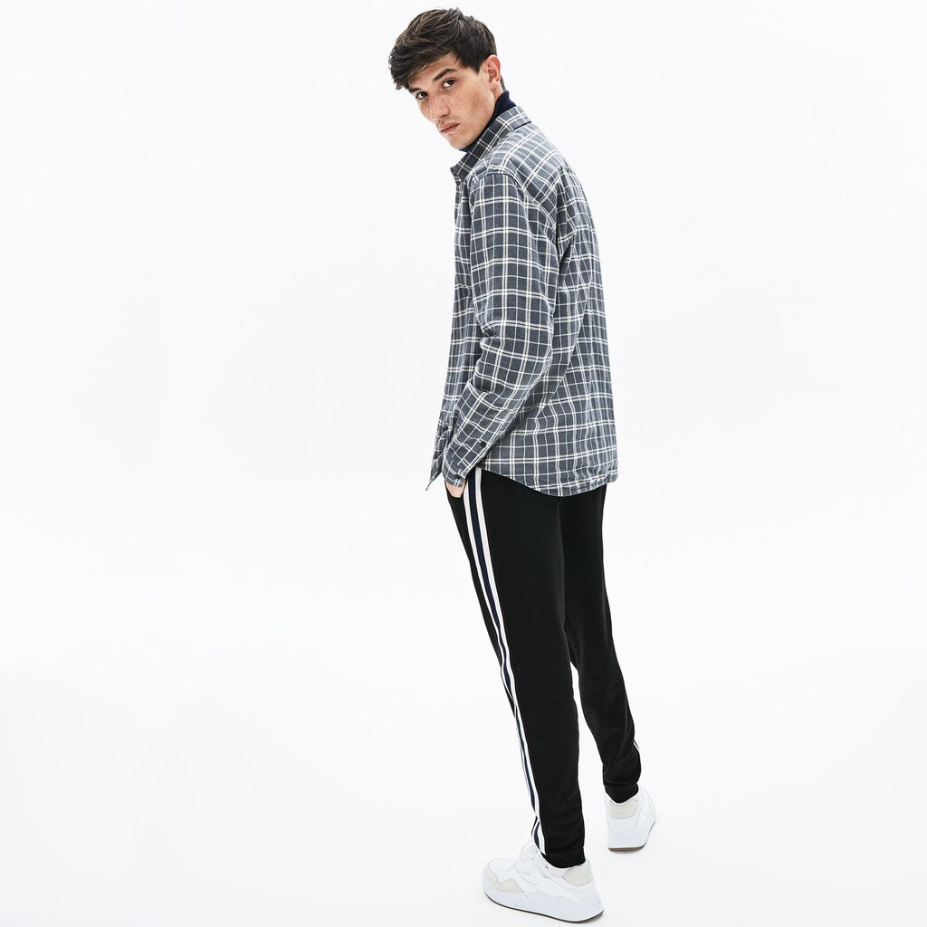 Men's Fleece Side Stripe Trackpants / Lacoste