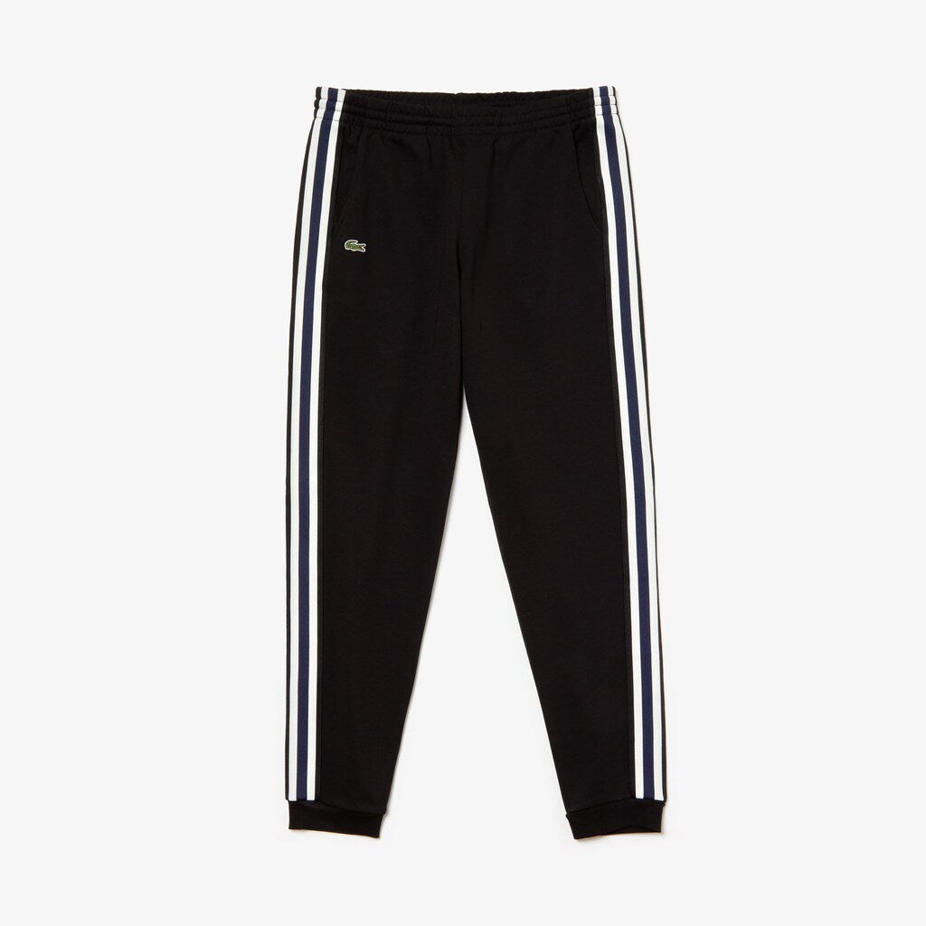 Men's Fleece Side Stripe Trackpants / Lacoste