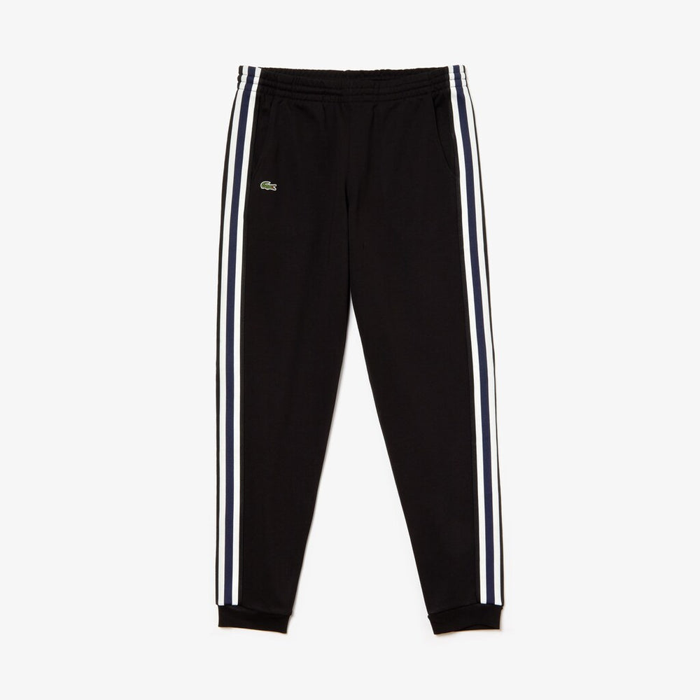 Men's Fleece Side Stripe Trackpants / Lacoste