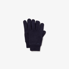 Men's Cotton And Cashmere Knit Gloves / Lacoste