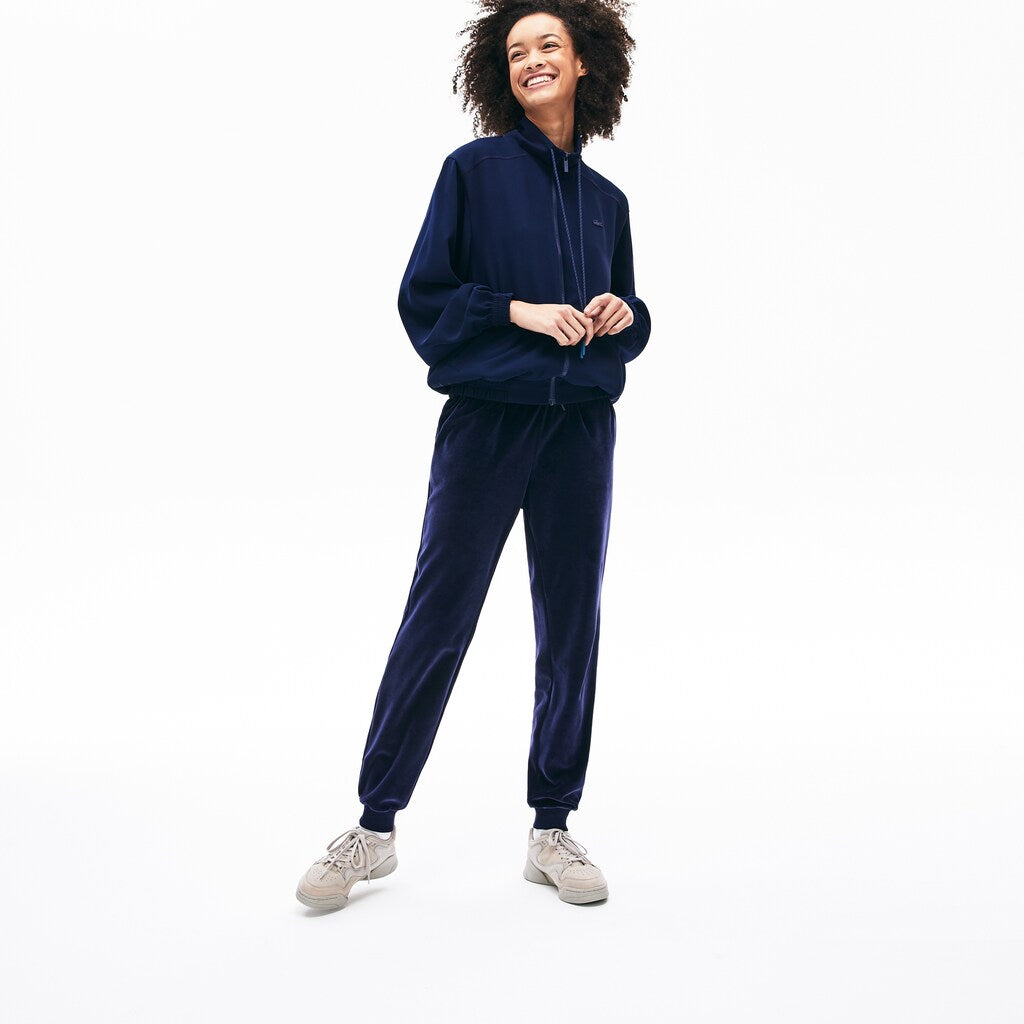 Women's Motion Oversized Twill Zippered Jacket / Lacoste