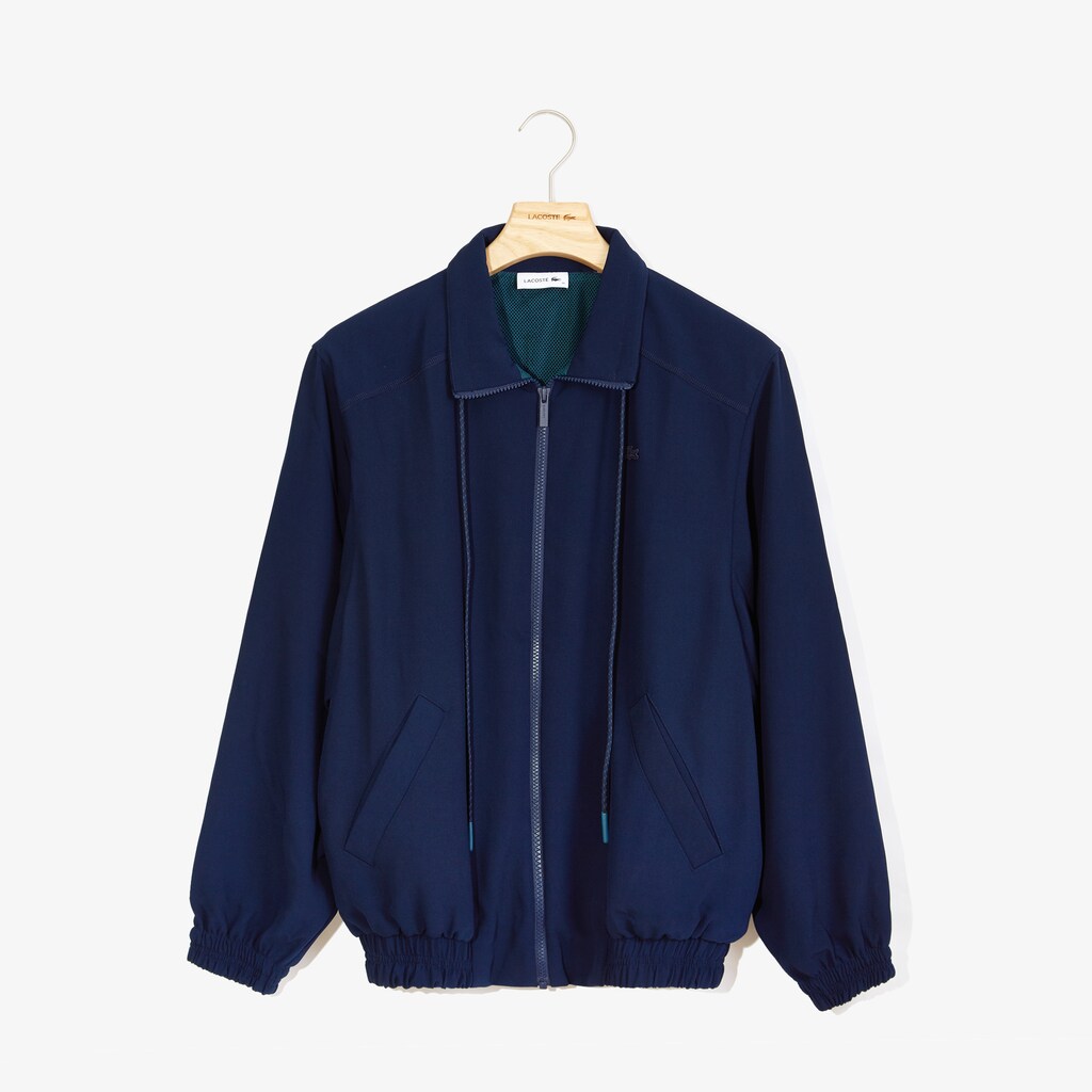 Women's Motion Oversized Twill Zippered Jacket / Lacoste