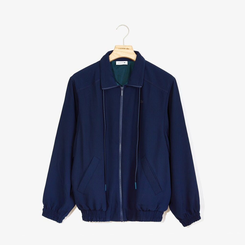 Women's Motion Oversized Twill Zippered Jacket / Lacoste