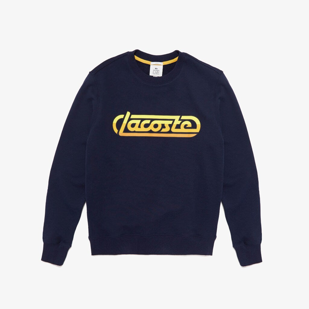 Unisex LIVE Signature Fleece Sweatshirt / Lacoste