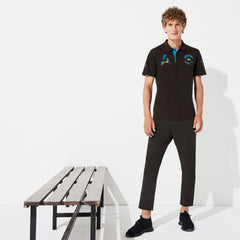 Men's Camo Logo Ultra-Light Cotton Polo / Lacoste