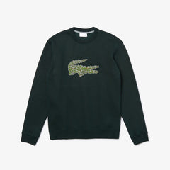 Men's Crewneck Croco Magic Logo Fleece Sweatshirt / Lacoste