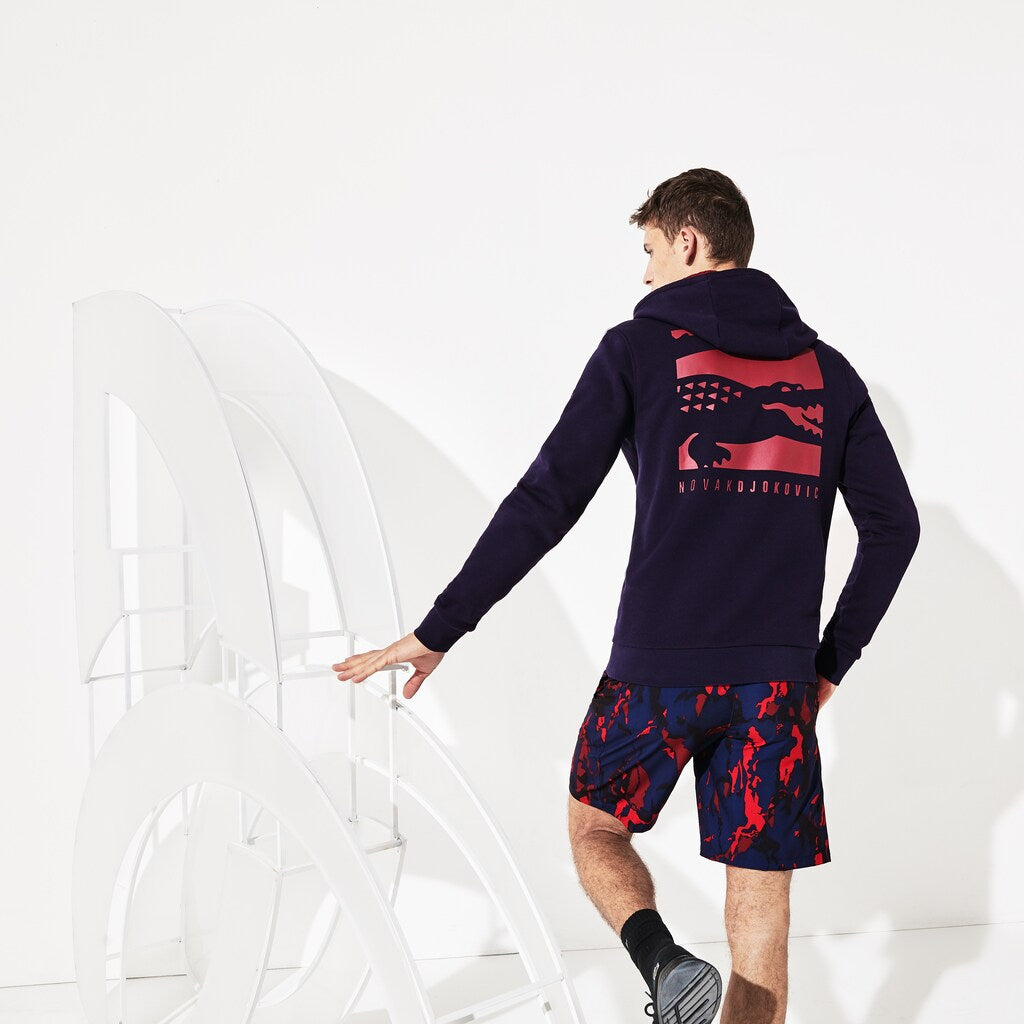 Men's SPORT Novak Djokovic Croc Logo Sweatshirt / Lacoste