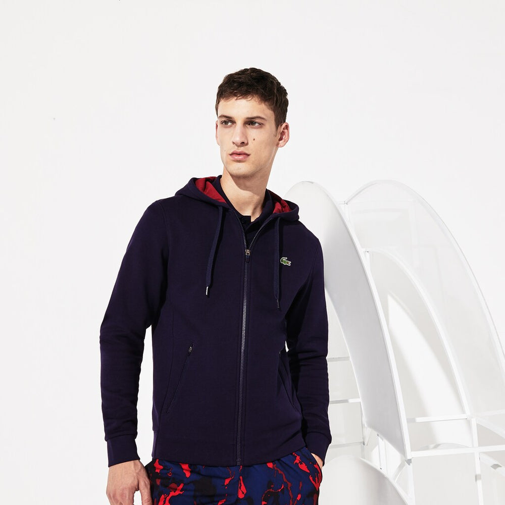 Men's SPORT Novak Djokovic Croc Logo Sweatshirt / Lacoste