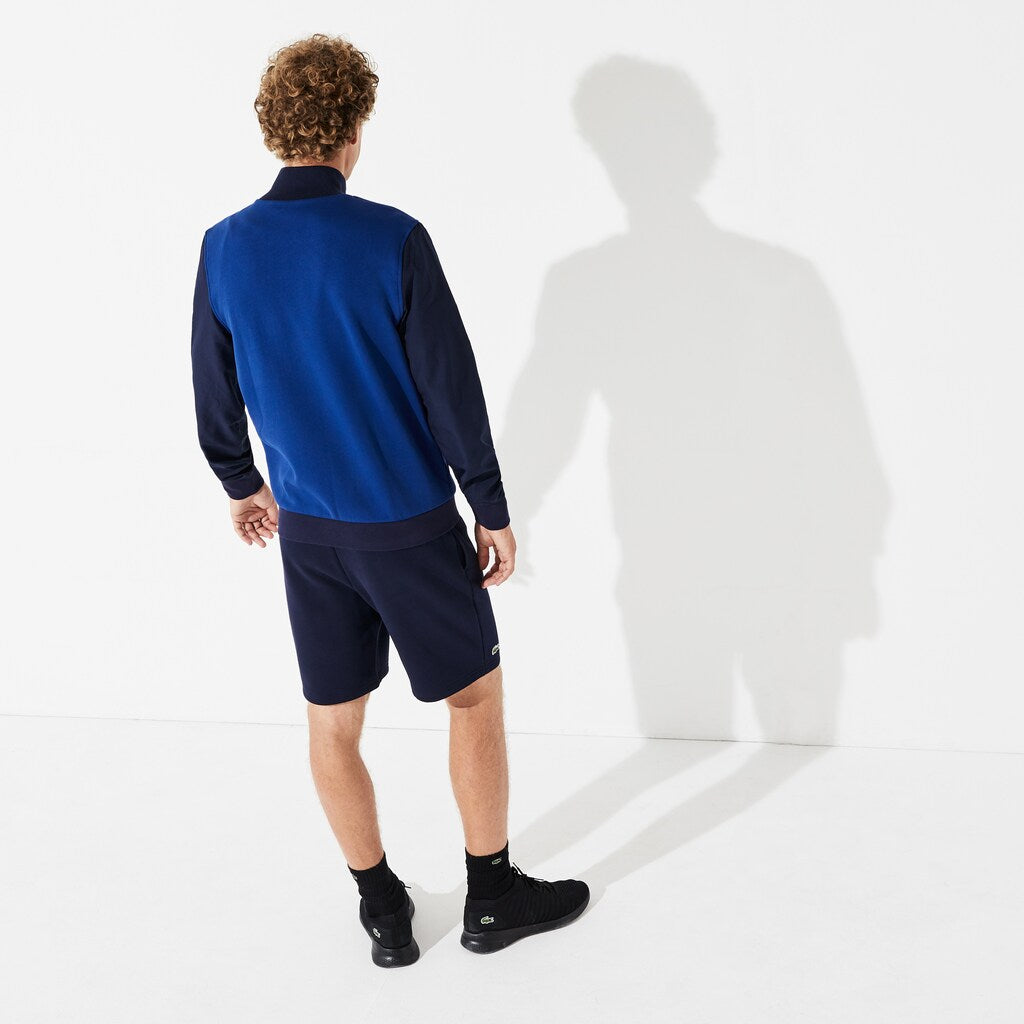 Men's SPORT Color-Blocked Zip Up Tennis Sweatshirt / Lacoste