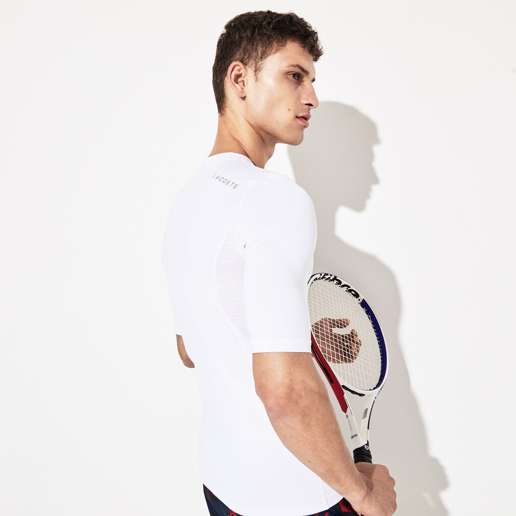 Men's SPORT Novak Djokovic Ultra Dry Stretch Jersey T-shirt / Lacoste