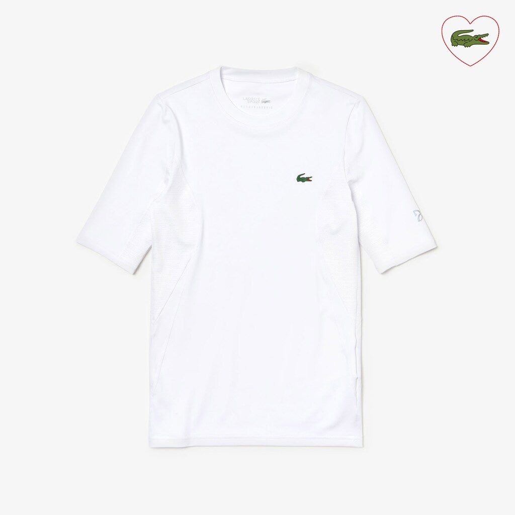 Men's SPORT Novak Djokovic Ultra Dry Stretch Jersey T-shirt / Lacoste