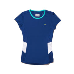 Women's SPORT Crew Neck Stretch Jersey Tennis T-shirt / Lacoste