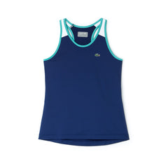 Women's SPORT Stretch Jersey Racerback Tennis Tank Top / Lacoste