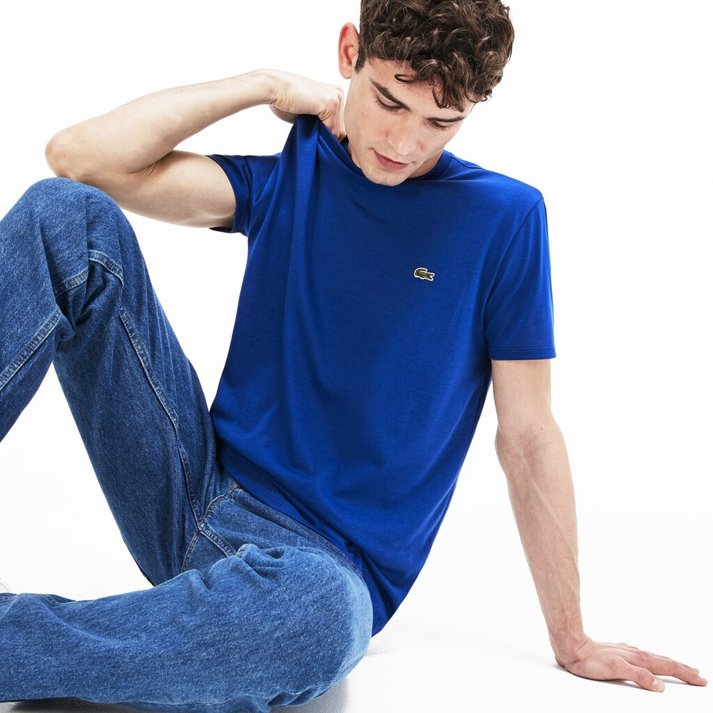 Men's Crew Neck Pima Cotton T-Shirt / Lacoste