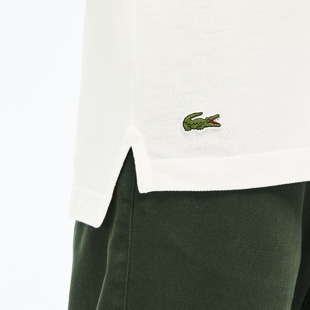 Men's Regular Fit LCST Lettering Petit Piqué Polo / Lacoste