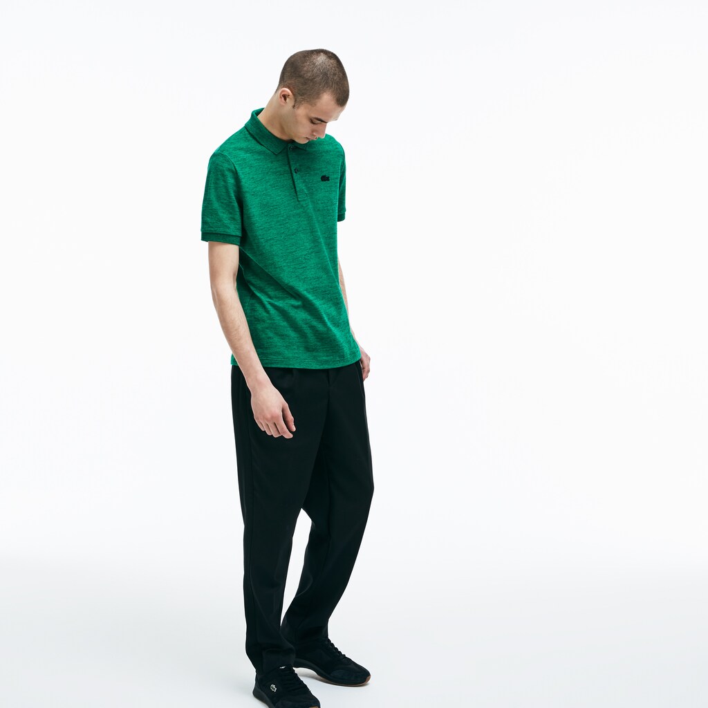 Unisex LIVE Slim Fit Stretch Mini Piqué Polo / Lacoste