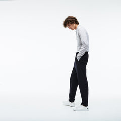 Men's Motion Pleated Stretch Wool Twill Chino Pants / Lacoste