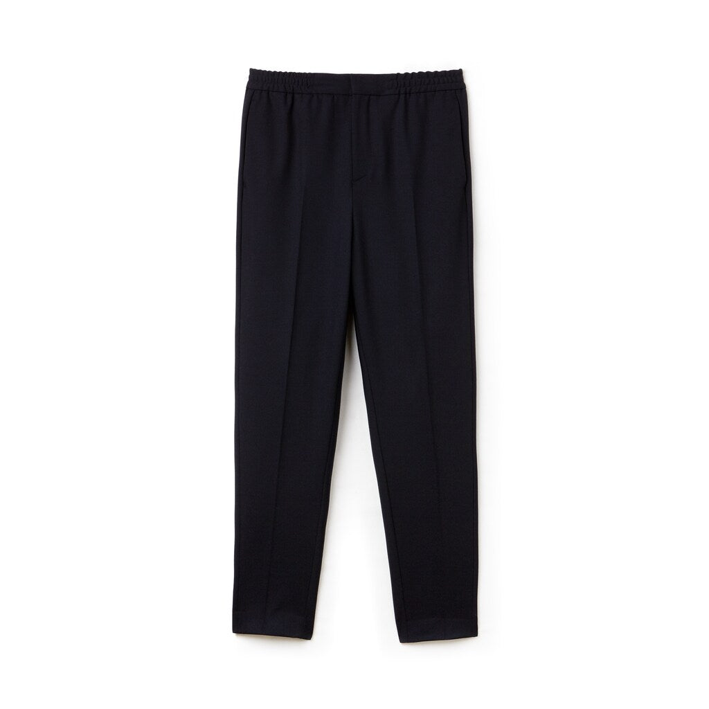 Men's Motion Pleated Stretch Wool Twill Chino Pants / Lacoste