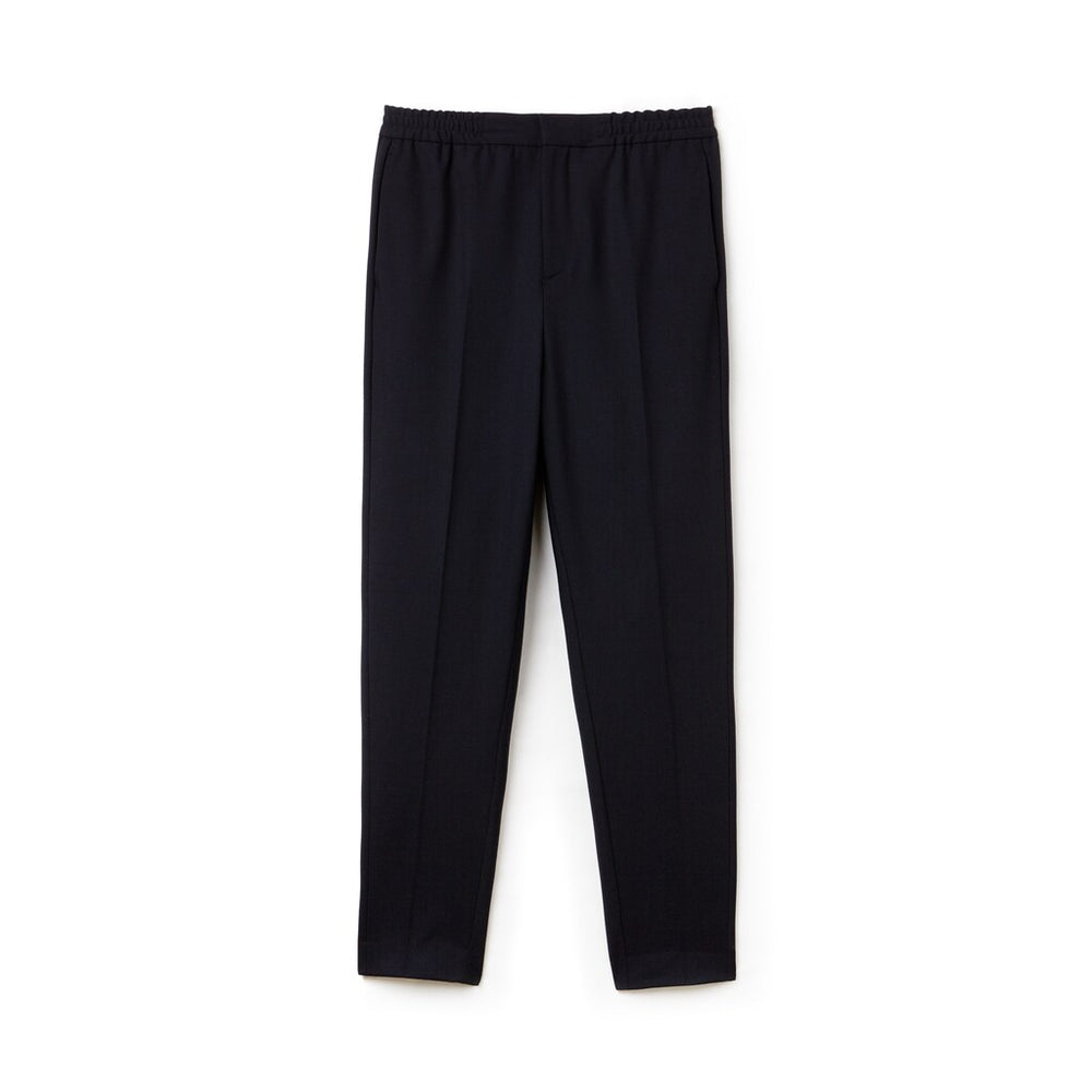 Men's Motion Pleated Stretch Wool Twill Chino Pants / Lacoste