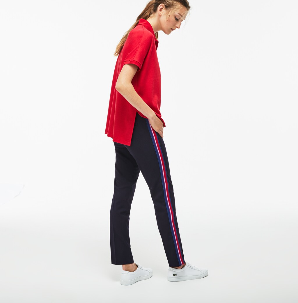 Women's Slim Fit Side Bands Stretch Wool Piqué / Lacoste