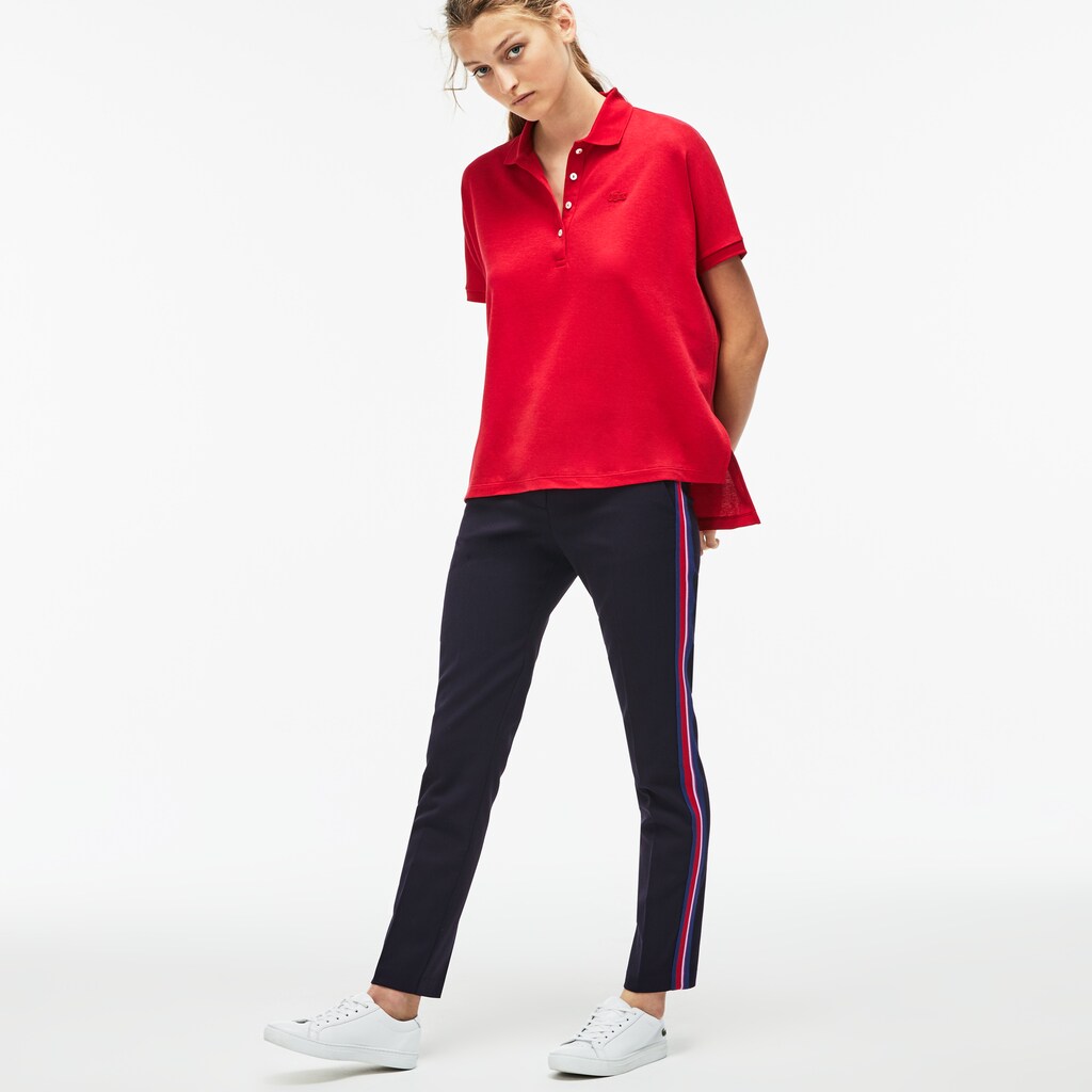 Women's Slim Fit Side Bands Stretch Wool Piqué / Lacoste