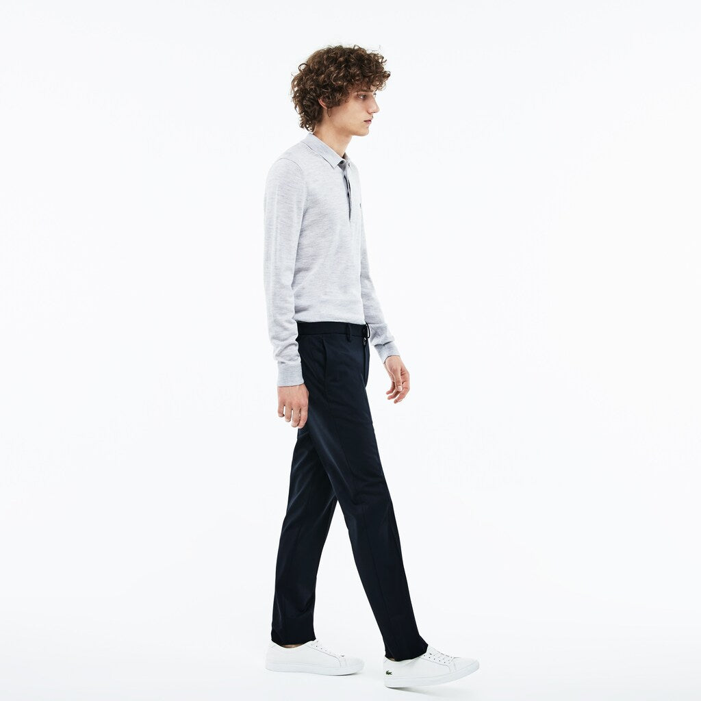 Men's Slim Fit Stretch Twill Chino Pants / Lacoste