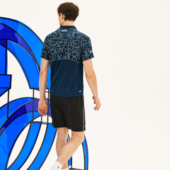 Men's SPORT Novak Djokovic Print Technical Jersey Polo / Lacoste