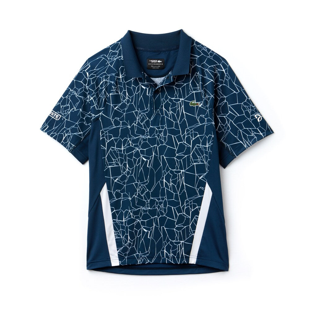 Men's SPORT Novak Djokovic Print Technical Jersey Polo / Lacoste