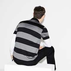 Men's SPORT Striped Stretch Jersey Golf Polo / Lacoste
