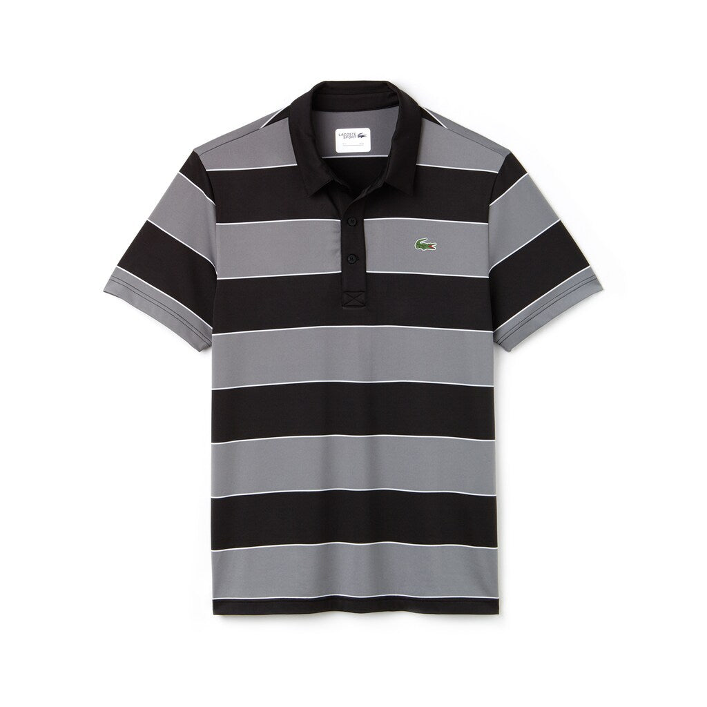 Men's SPORT Striped Stretch Jersey Golf Polo / Lacoste