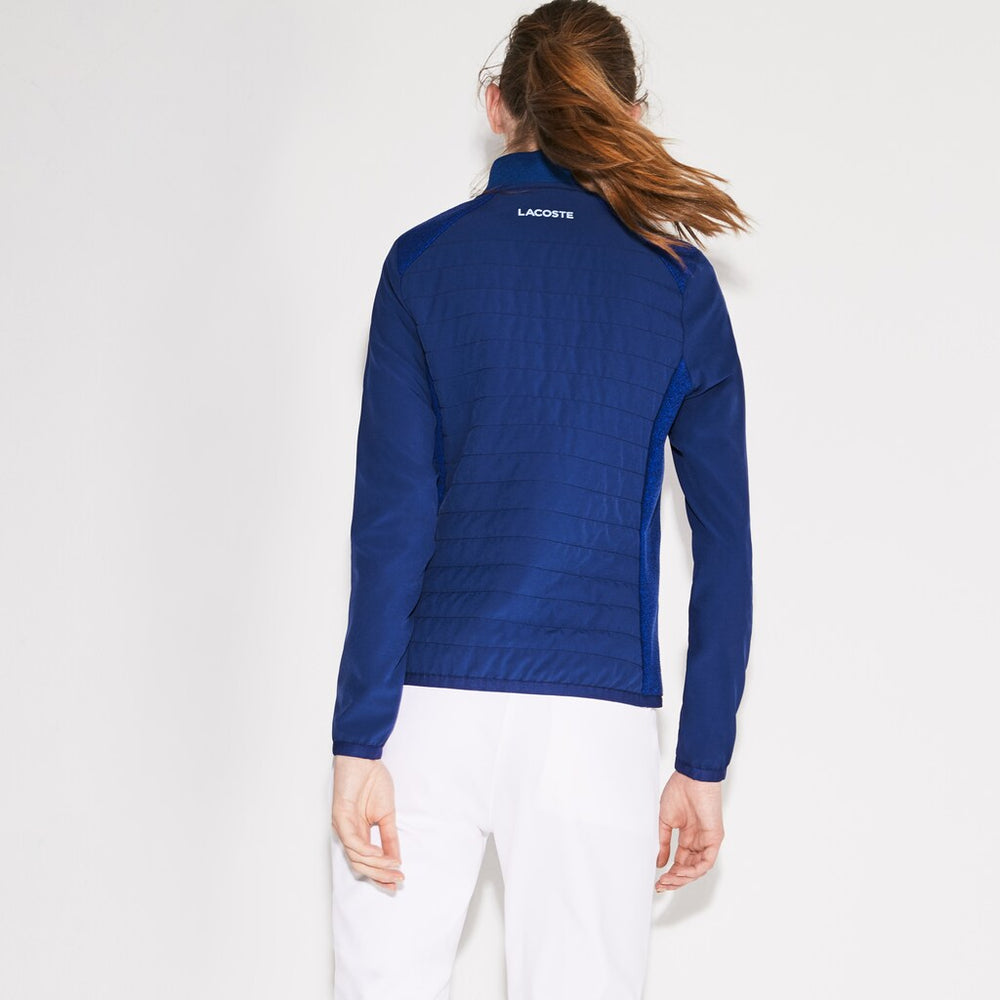 Women's SPORT Quilted Taffeta And Fleece Golf Jacket / Lacoste