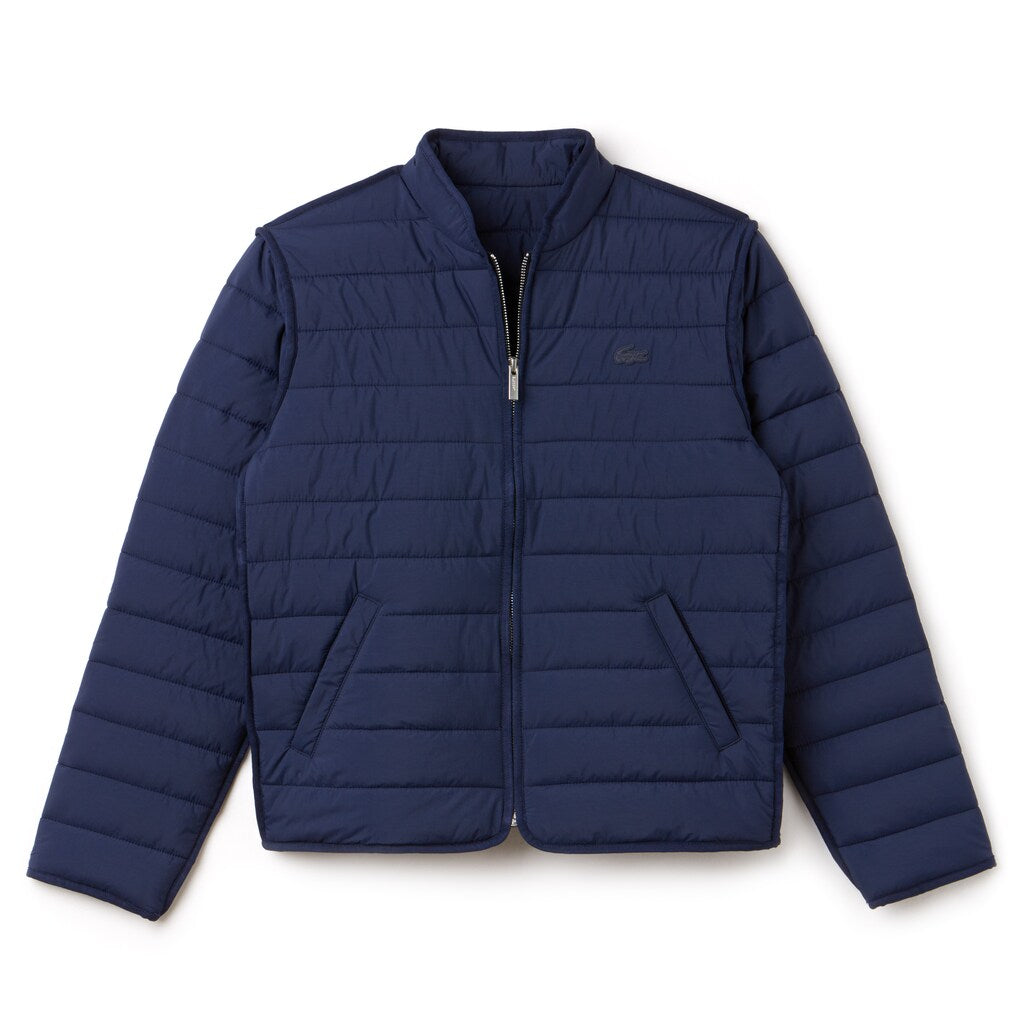 Women's Zippered Quilted Soft Taffeta Jacket / Lacoste