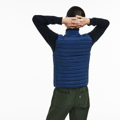 Men's Short Contrast Lining Quilted Vest / Lacoste